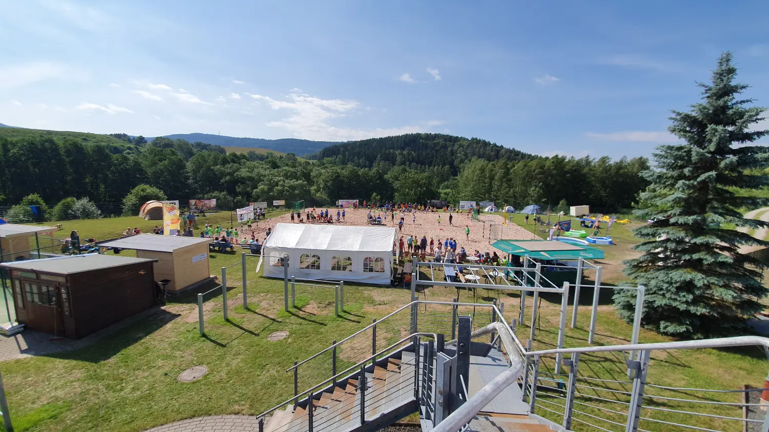 Strandplätze beim Sportcenter Suhl
